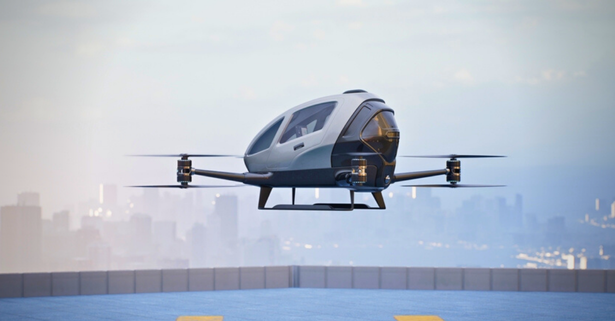 When Are We Ready To See Passenger Drones Flying Above Us?
