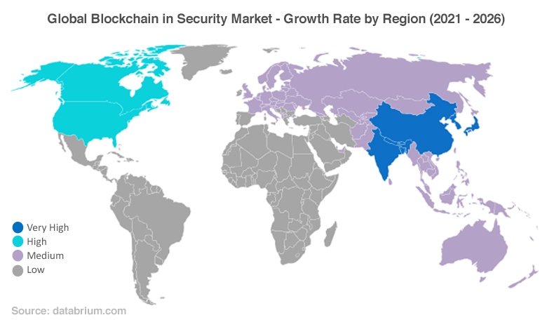 Global Blockchain in Security Market Growth by Region 2026